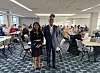 Mr Dinesh Kumar Burrenchobay, Chairman of the Mauritius Tourism Promotion Authority (MTPA), and Ms Belinda Udhin, Tourism Promotion Officer.